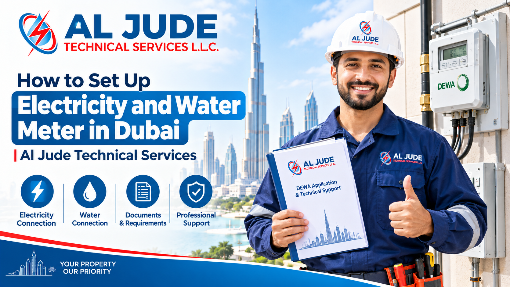 Dubai-Electricity-and-Water-Meter-Setup-Guide